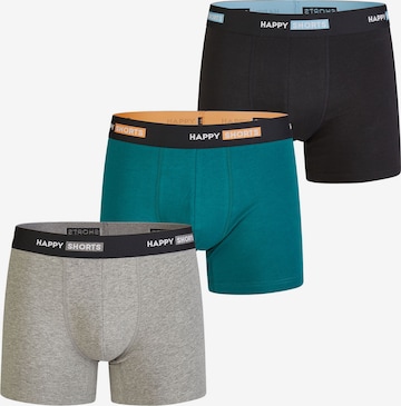 Happy Shorts Boxer shorts ' Jersey ' in Blue: front