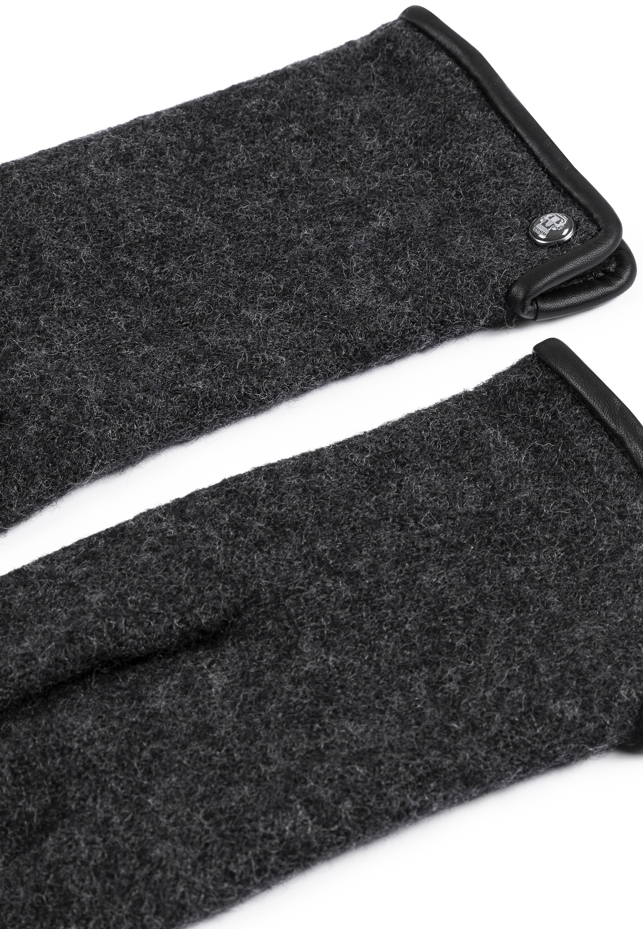 Roeckl Vingerhandschoenen 'KLASSISCHER WALKHANDSCHUH' in Grijs