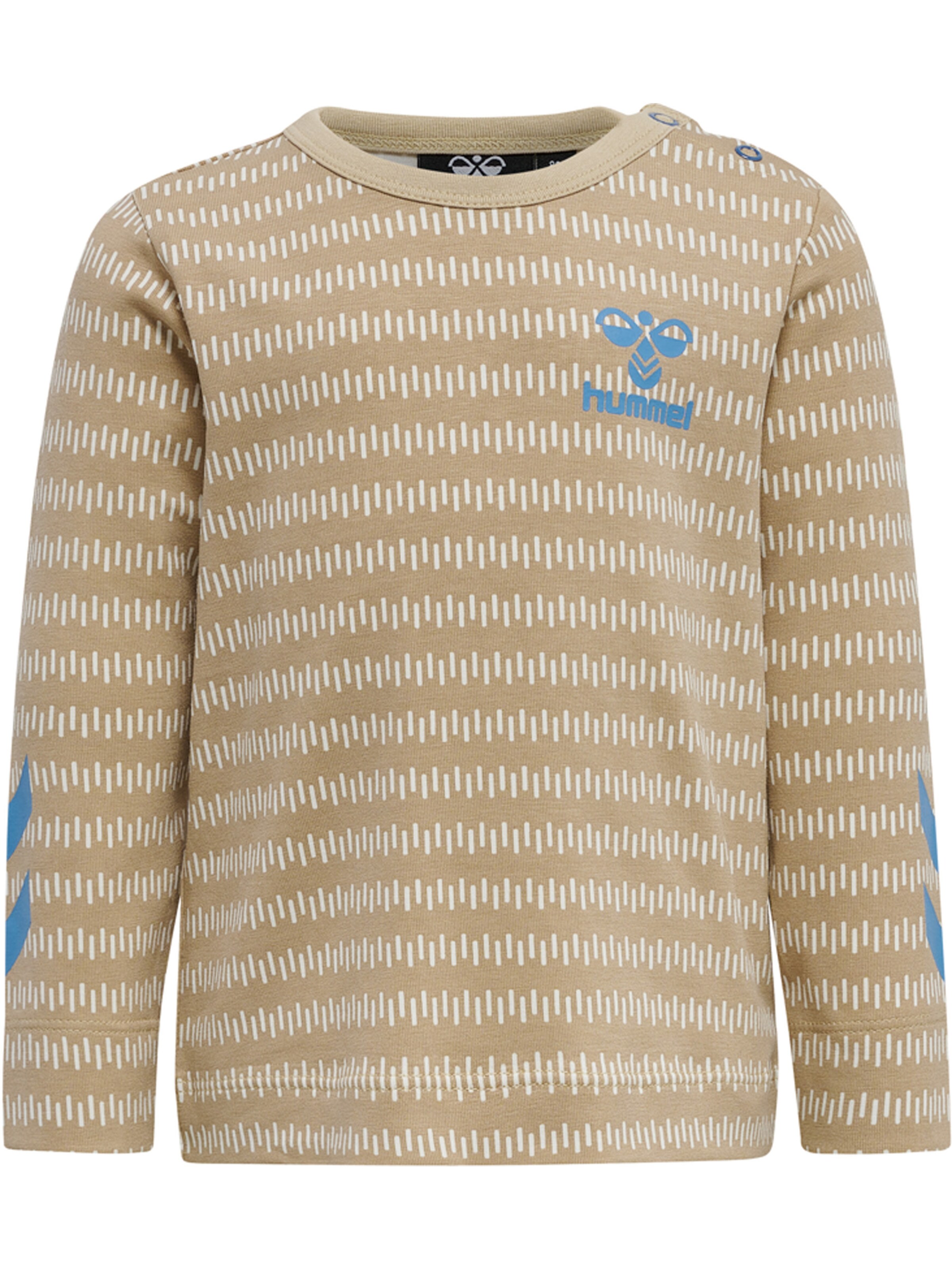 Hummel Shirt in Beige: voorkant