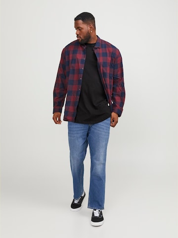 Jack & Jones Plus - Camiseta 'JJENoa' en negro