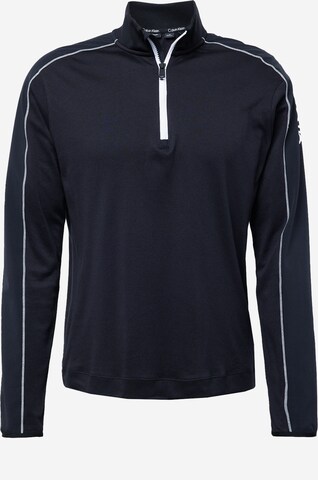 Sweat de sport Calvin Klein Sport en noir : devant