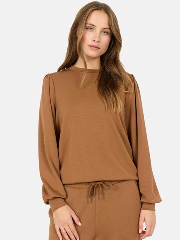 Soyaconcept Sweater in Brown: front