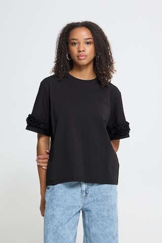 ICHI Blouse 'ROSANNY' in Black: front