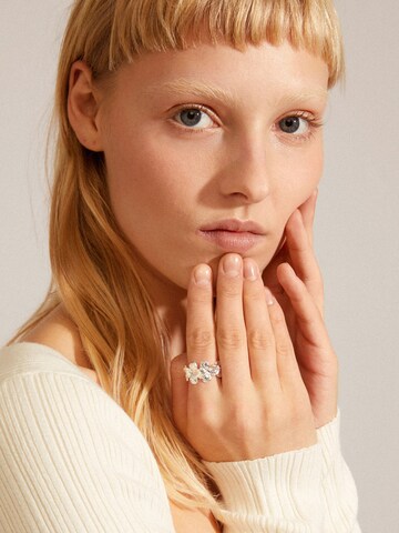 Pilgrim Ring 'Echo' in Silver: front