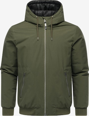 žalia Ragwear Žieminė striukė 'Stuartt': priekis