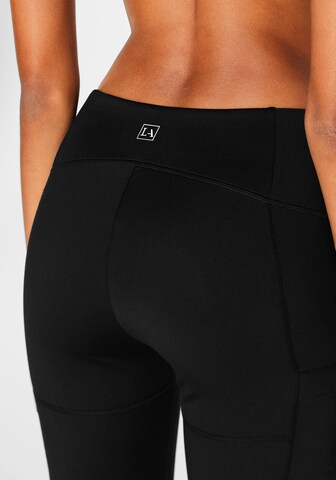 LASCANA ACTIVE - Skinny Pantalón deportivo en negro