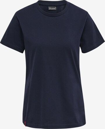 T-shirt Hummel en bleu : devant