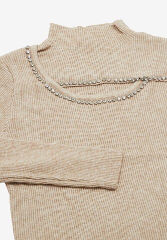 Pull-over nolie en beige