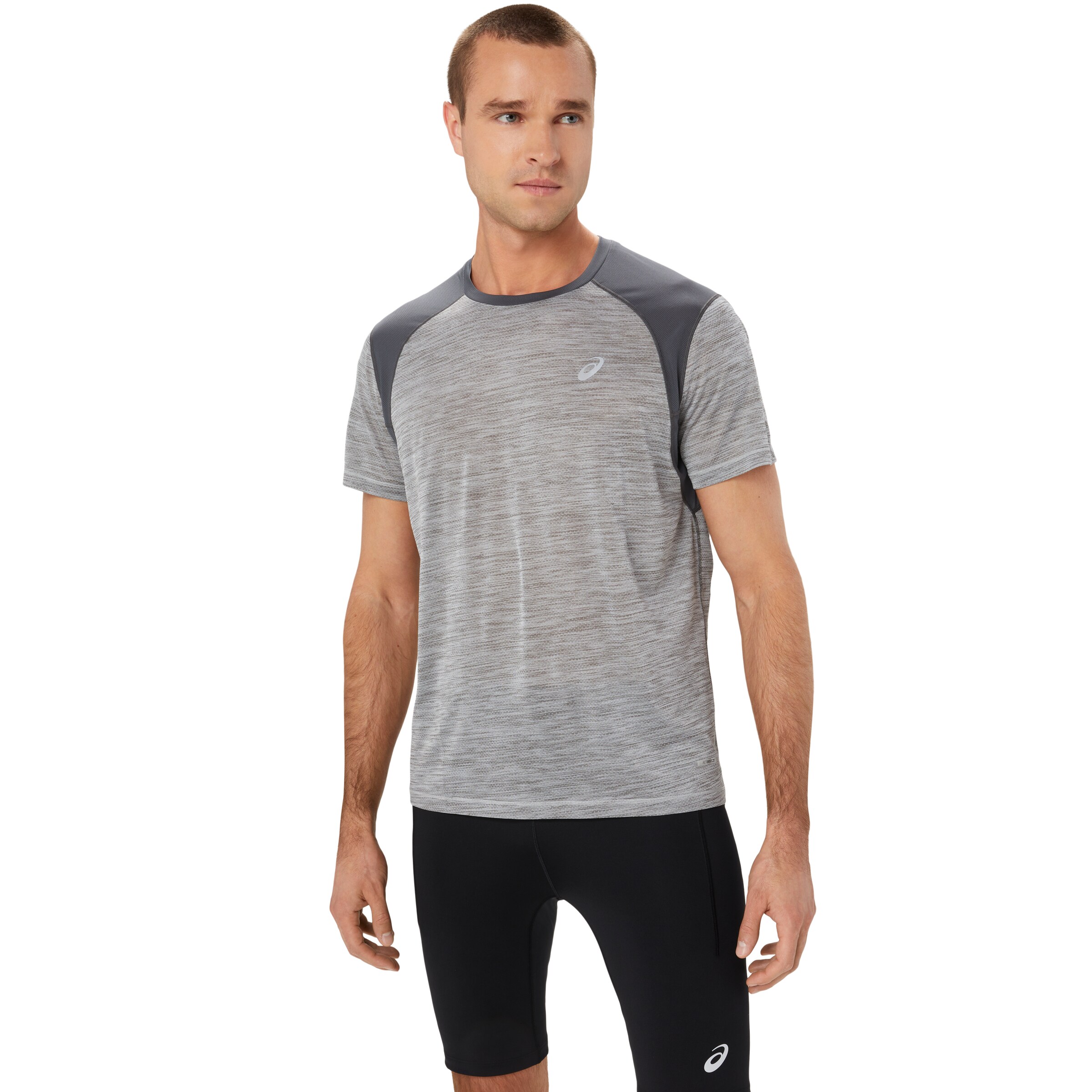 ASICS Performance Shirt in Grey: front