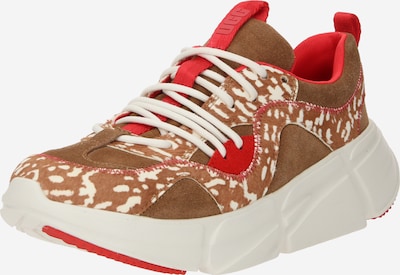 UGG Sneaker low 'CALLE' i brun / rød / hvid, Produktvisning