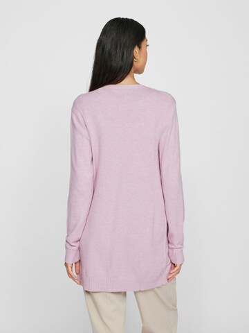 VILA Gebreid vest 'ril' in Lila