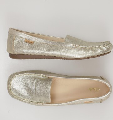 CLARKS Flats & Loafers in 40 in Gold: front