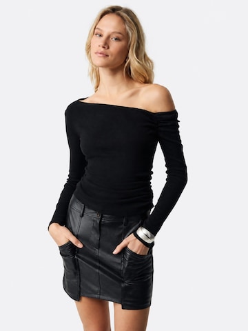 Grimelange - Blusa 'Blusen' em preto