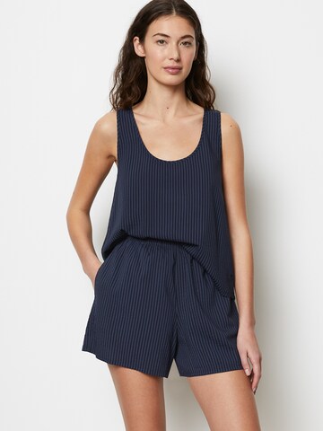 Loosefit Pantalon ' Vacation Touch ' Marc O'Polo en bleu : devant