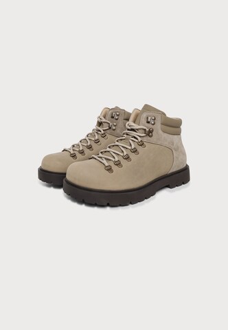 BIRKENSTOCK - Botas com atacadores 'Jackson 2.0' em cinzento