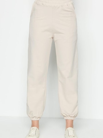 C&City Tapered Broek in Beige