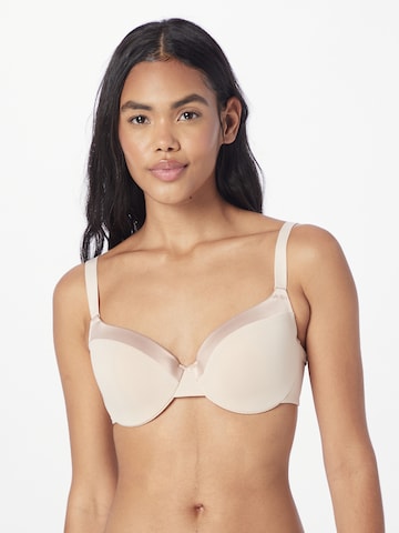 Bustier Soutien-gorge NATURANA en marron : devant