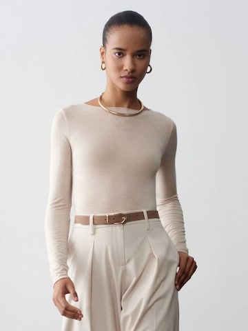 Dilvin Shirt in Beige