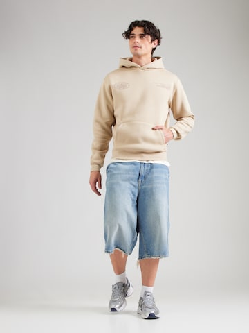 ALPHA INDUSTRIES Tréning póló - bézs