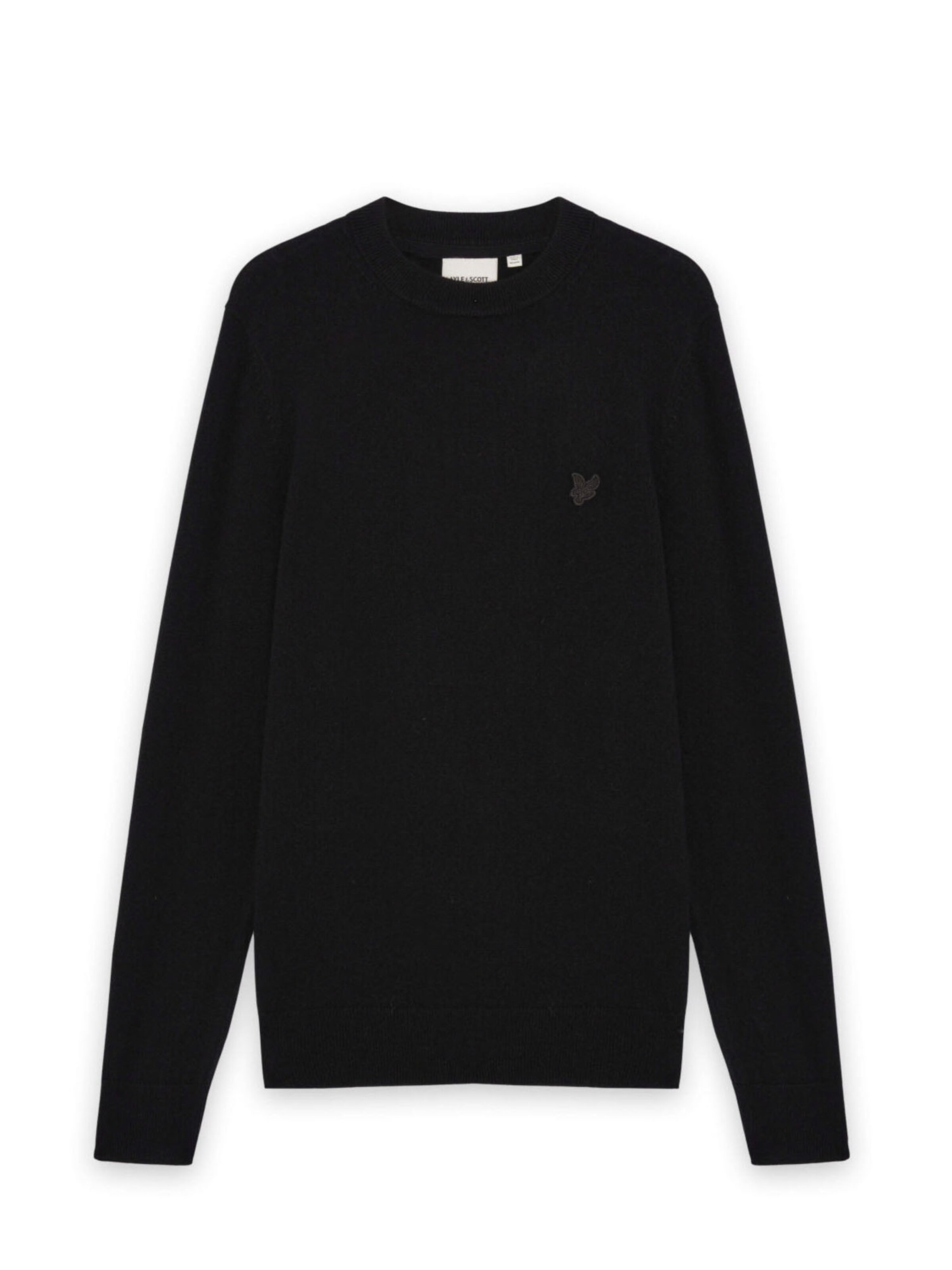 Lyle & Scott Sweater in Black: front