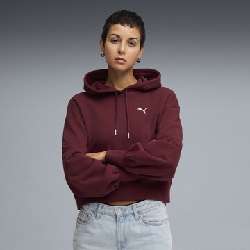 PUMA Sweatshirt 'Wardrobe Ess' in Red: front