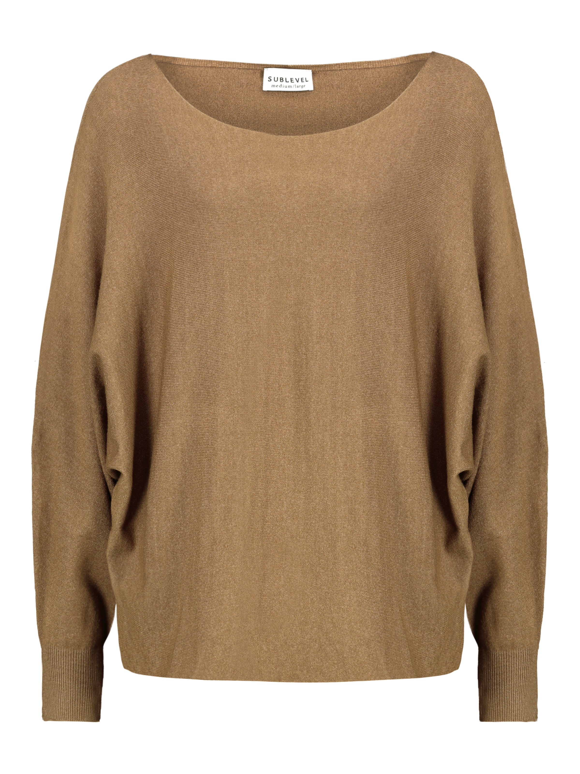 Sublevel Sweater in Brown: front