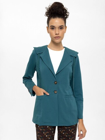 Veste mi-saison Anou Anou en vert : devant
