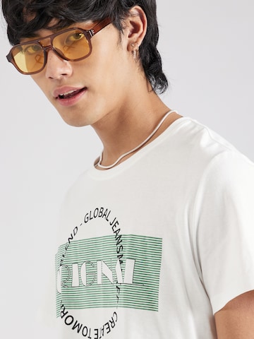 BLEND - Camiseta en blanco