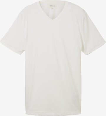TOM TAILOR - Camiseta en blanco: frente