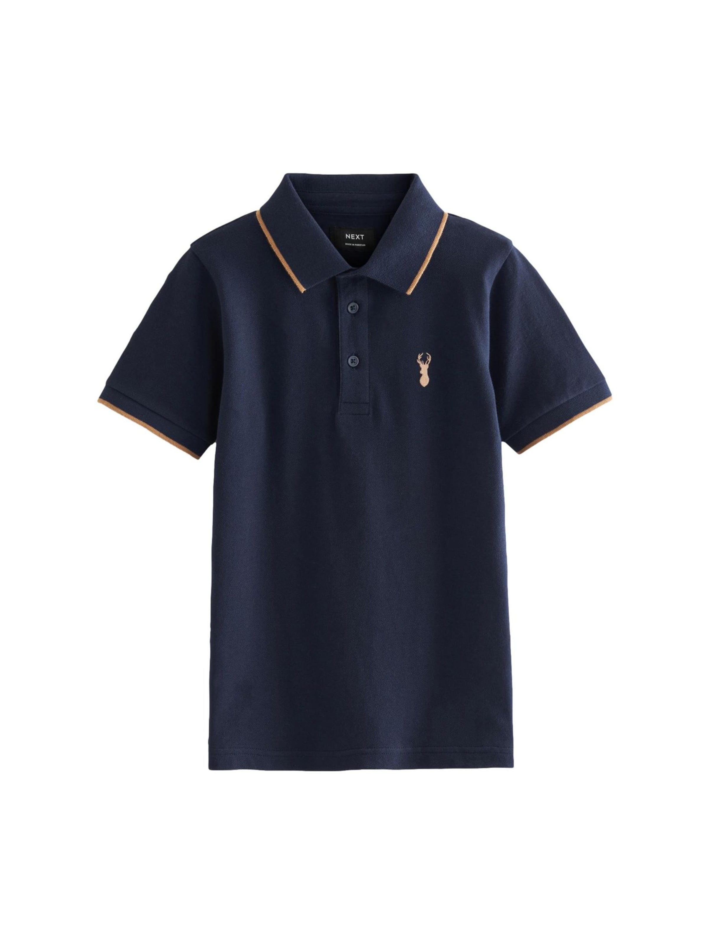 Next Тениска в синьо: отпред