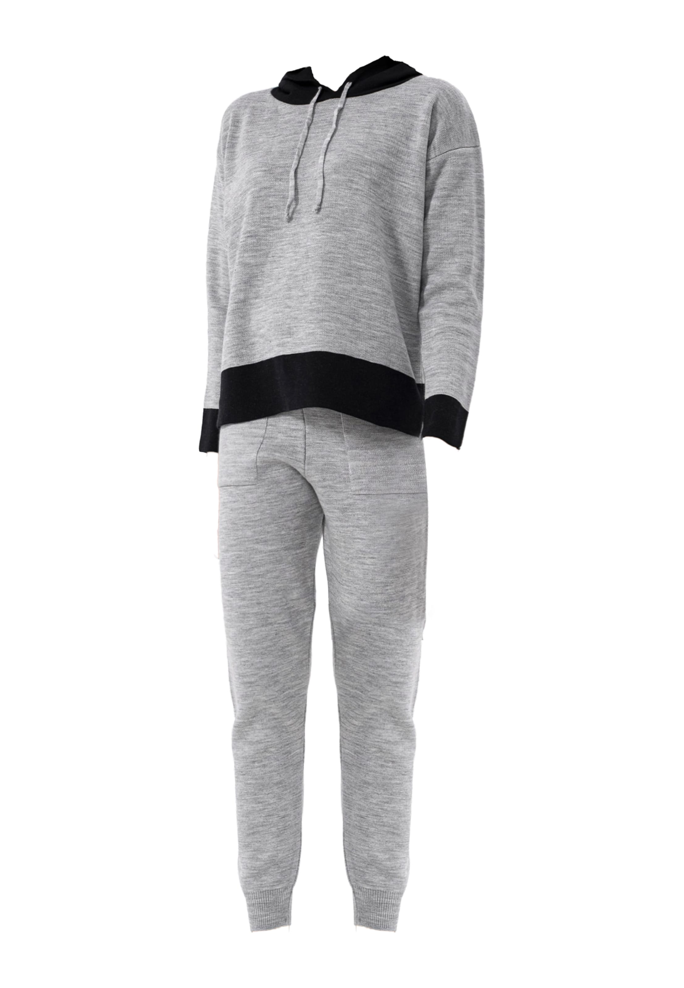 Abito da casa di Jimmy Sanders in grigio: frontale