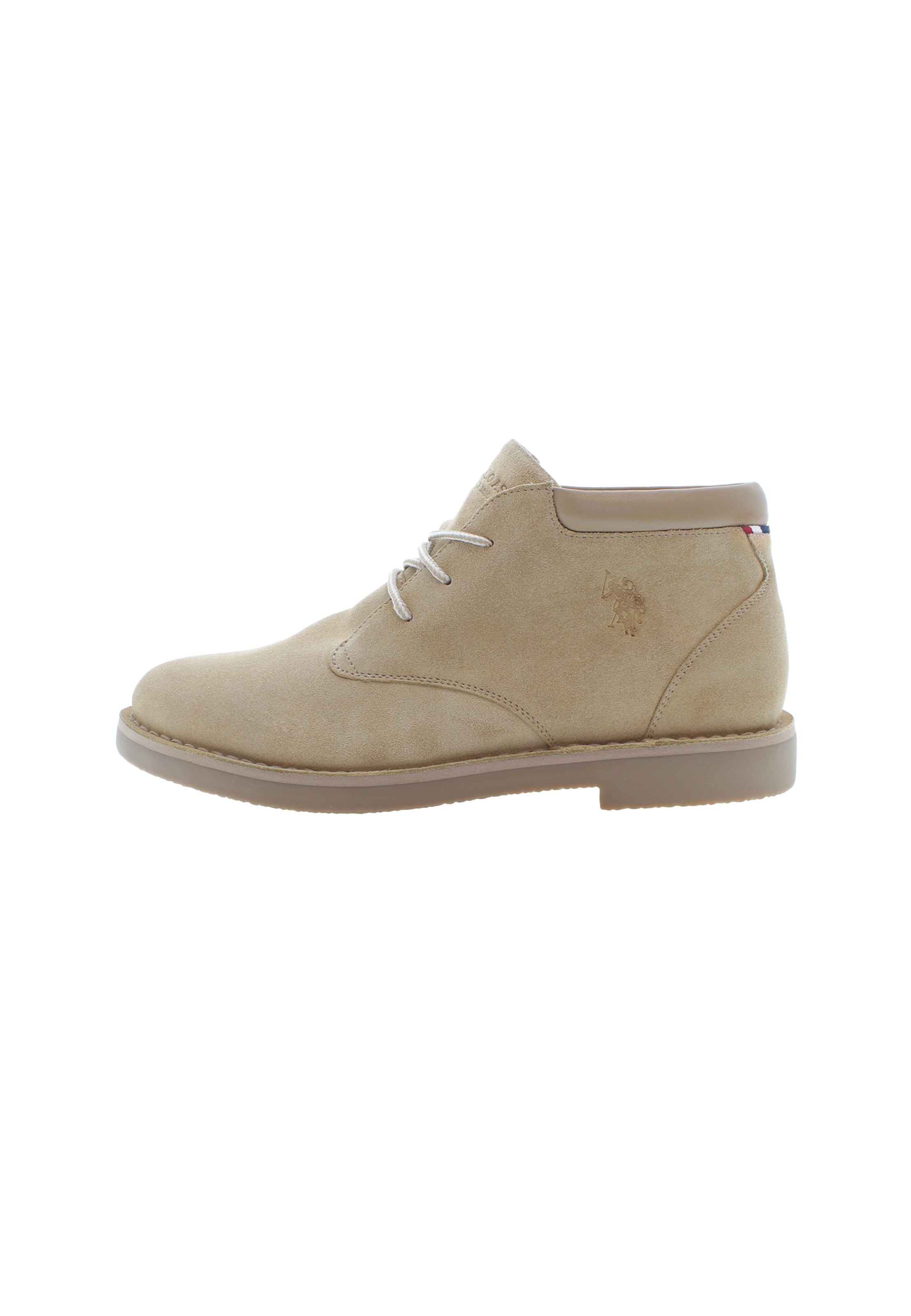 U.S. POLO ASSN. Veterschoen in Beige: voorkant