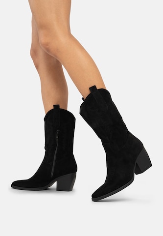 Stivale da cowboy di Salinyang in nero