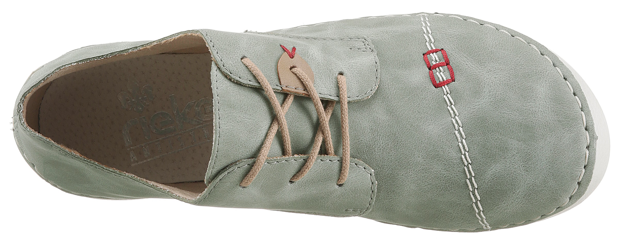 Rieker - Sapato com atacadores '52528' em verde