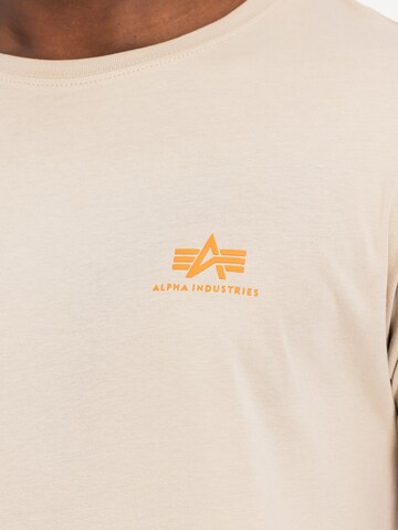 ALPHA INDUSTRIES Bluser & t-shirts i beige