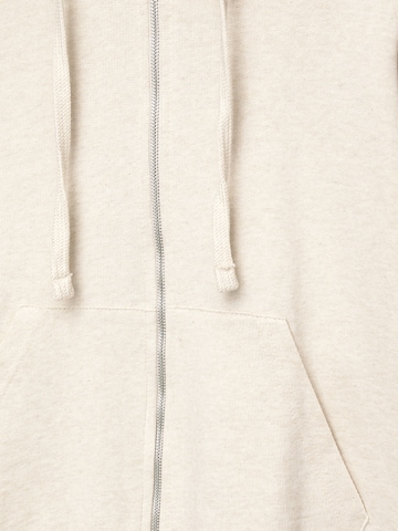 Pull&Bear Sweat jacket in Beige