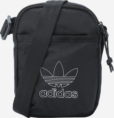 ADIDAS ORIGINALS Schoudertas 'Adicolor Festival' in de kleur Zwart / Wit, Productweergave