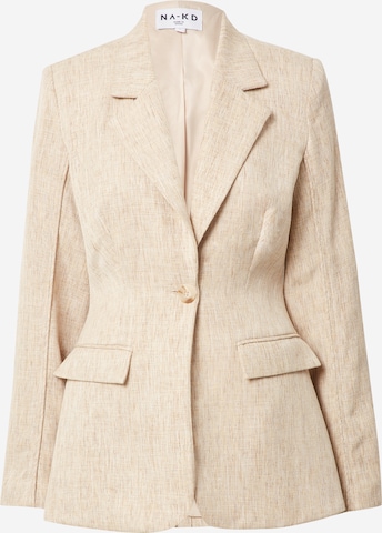 Blazer 'Femmeblk' NA-KD en beige : devant