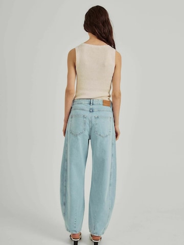 NORR Baggy Jeans ' Kenzie Barrel ' in Blauw