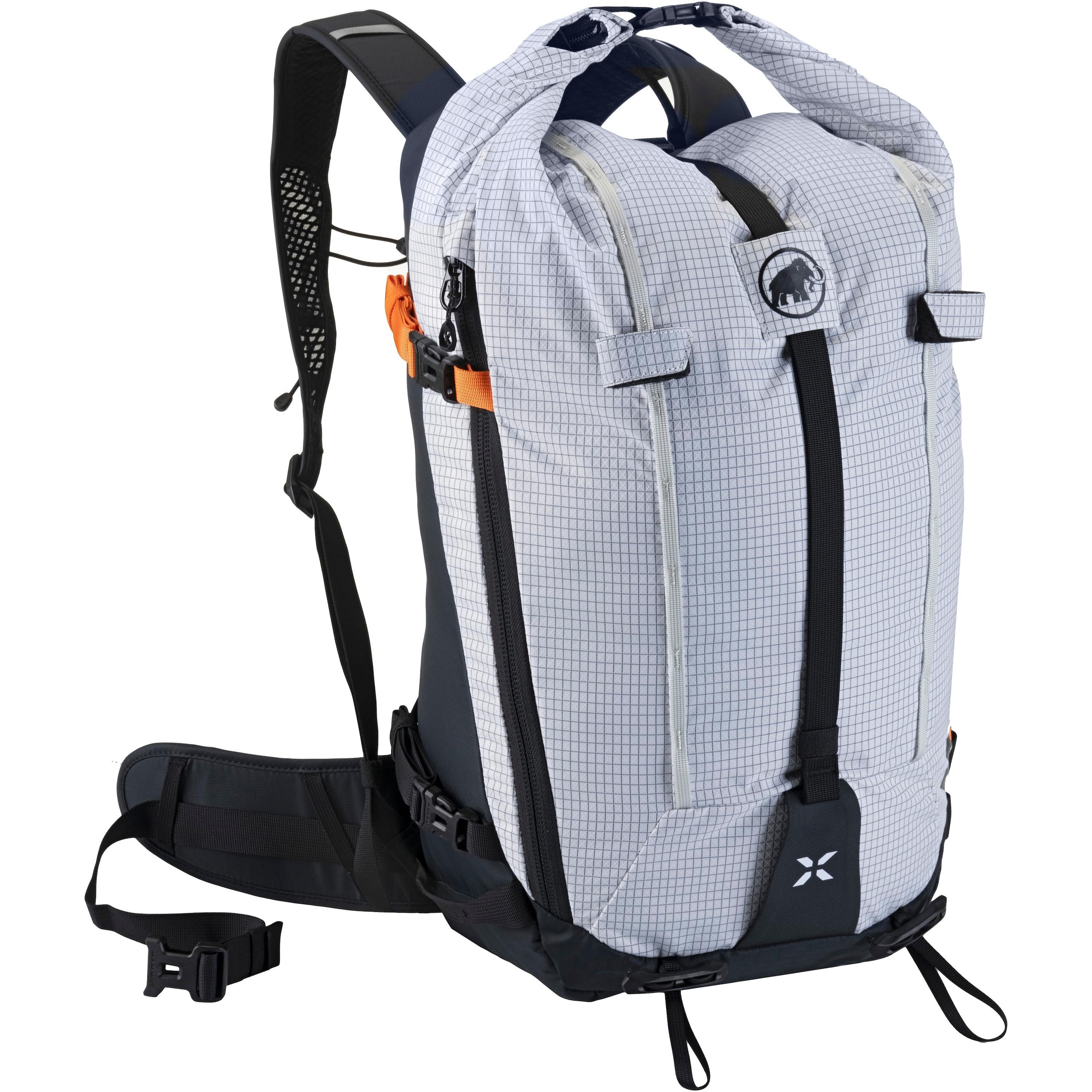 MAMMUT Sports Backpack 'Trion 28' in Grey: front