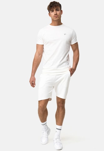 INDICODE JEANS Shirt ' Kloge ' in Weiß