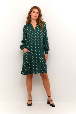 CULTURE Shirt Dress 'Giselle' in Green: front