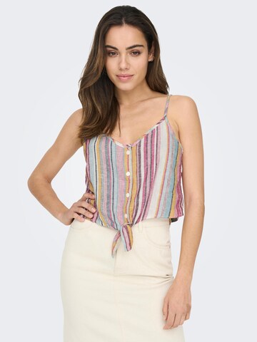 ONLY - Top 'Caro' en lila: frente