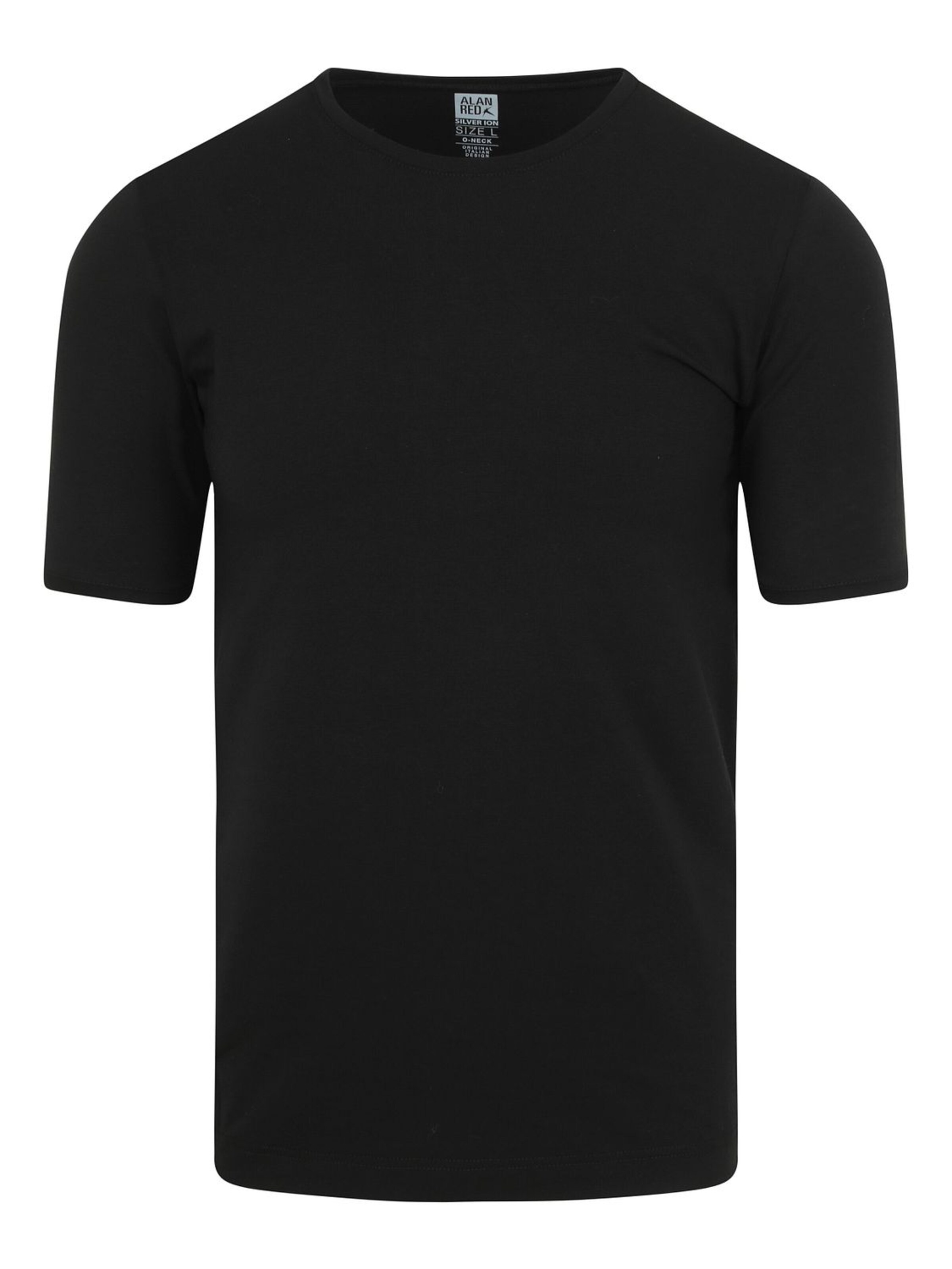 alan red Shirt 'Osaka' in Zwart: voorkant