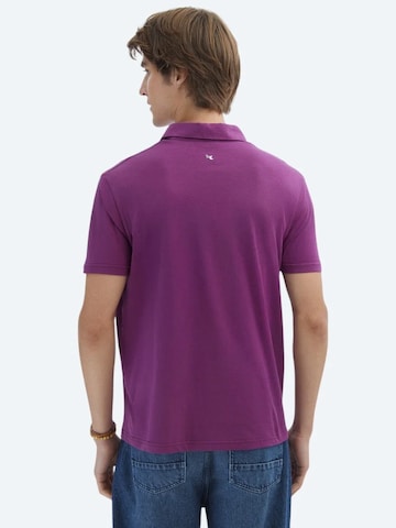 T-Shirt 'Yaka' KİP en violet