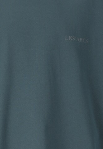 Les'Arcs Functioneel shirt 'Ziller' in Blauw