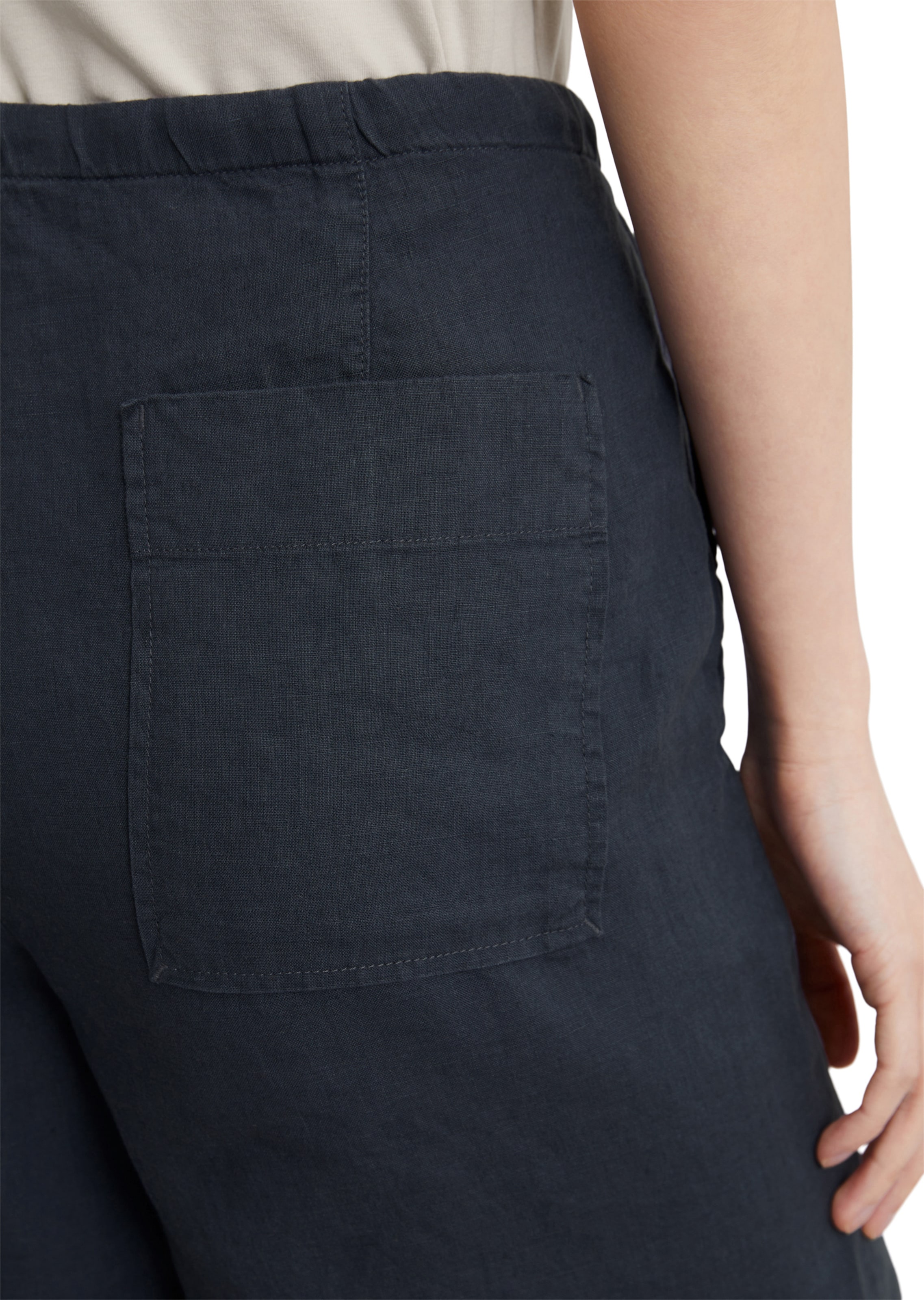 Marc O'Polo Loose fit Trousers in Blue