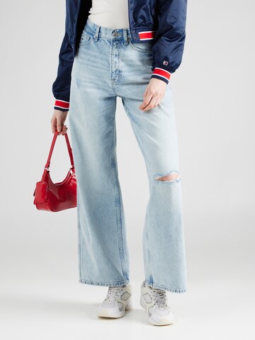 Tommy Jeans Wide Leg Jeans 'CLAIRE WIDE LEG' in Blau: Vorderseite
