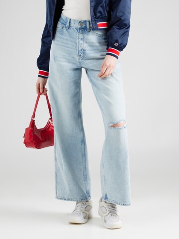 Tommy Jeans Wide Leg Jeans 'Claire' in Blau: predná strana