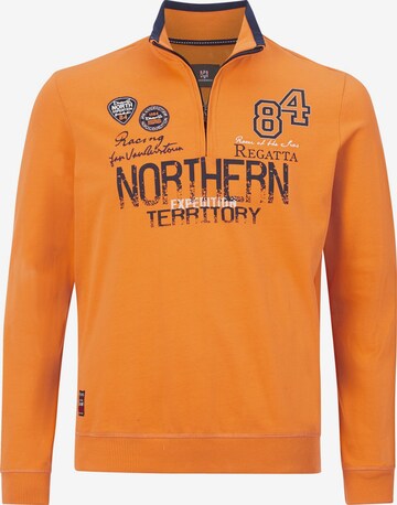 Jan Vanderstorm Sweatshirt 'Stig' in Orange: predná strana